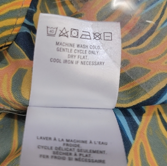 Anthropology- HD in Paris Anegada Tropical Print Tank Women's Size XS - Picture 7 of 10